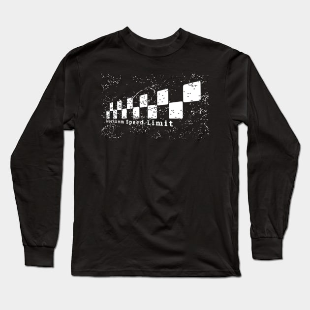 Maximum Speed Limit Long Sleeve T-Shirt by radeckari25